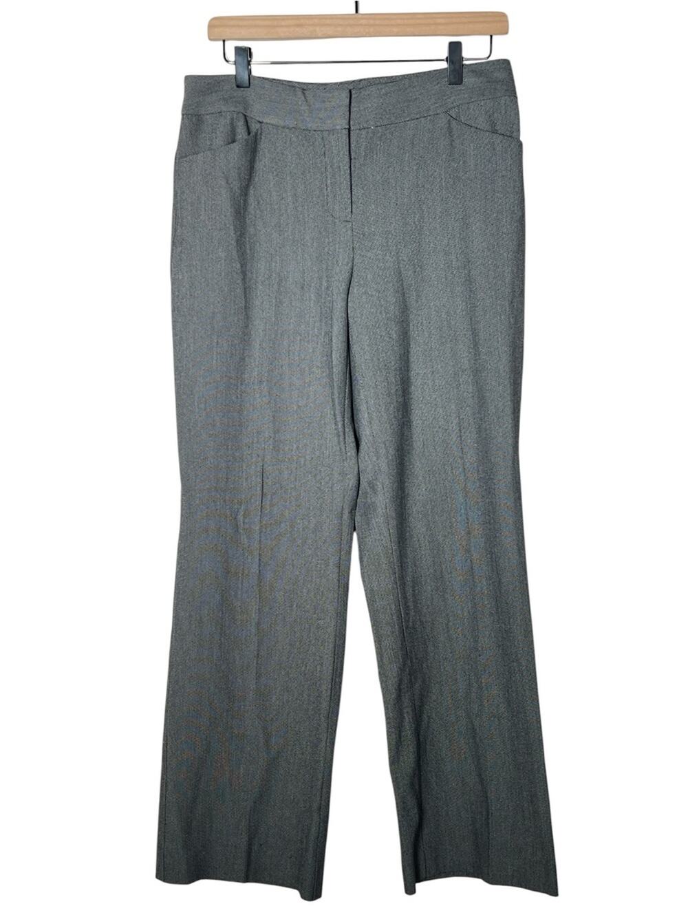 Alfani Gray Women's Dress Pants - Classic Straight Leg size 6 B87